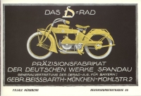 D-Rad Derad M 23 Prospekt 1922