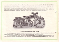 D-Rad R 1/4 Sportausführung Prospekt ca.1926