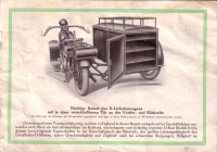 Preview: D-Rad R 0/4 mit D-Lieferbeiwagen Prospekt ca.1925 Preview: D-Rad R 0/4 mit D-Lieferbeiwagen Prospekt ca.1925