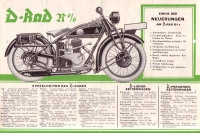 D-Rad R 0/6 Prospekt 1927