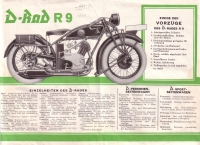 D-Rad R 9 Prospekt ca.1929