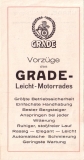 Preview: Grade Leichtmotorrad Sporttype Prospekt 1923