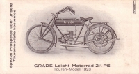 Preview: Grade Leichtmotorrad Sporttype Prospekt 1923