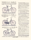 Goldrad Fahrrad Prospekt 1916