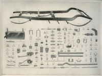 Preview: Horch 830 B, 830 Bk und 830 BL Ersatzteilliste 1934-1936