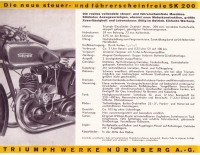 Triumph Programm 1931 Teil 1