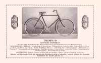 Triumph 25 years bicycle program 1921