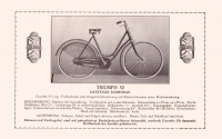 Triumph 25 years bicycle program 1921