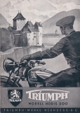 Triumph Noris 200 brochure 1934