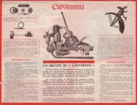 Preview: B.B. Motors Modell Cleveland Type 22 Prospekt 1920er Jahre