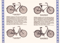 Triumph Fahrrad Programm 1933