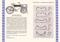 Triumph Fahrrad Programm 1933