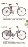 Triumph Fahrrad Programm 1950/60er Jahre