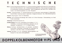 Triumph BDG 250 H brochure 1952