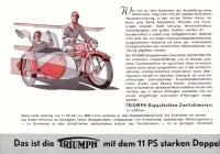 Triumph BDG 250 H brochure 1952