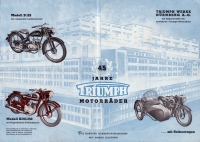 Triumph Programm 1949