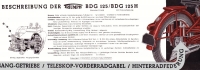 Preview: Triumph BDG 125 und BDG 125 H Prospekt 1952