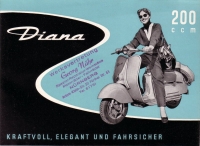Dürkopp Diana 200 ccm Prospekt 6.1954