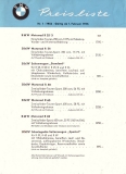 BMW pricelist 1956