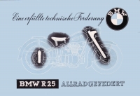 BMW R 25 brochure 1951