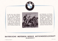 BMW R 25 brochure 1951