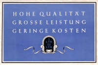 Opel 1 u. 1,2 Ltr. Prospekt 1933