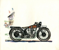 Imperia 500 ccm Sportmodell Prospekt 1929