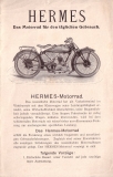 Hermes 350 ccm Motorrad Prospekt 1924/25