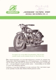 Hoffmann model MR Olympia 125-8 brochure 1950