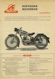 Hoffmann MHF 125 brochure ca. 1952