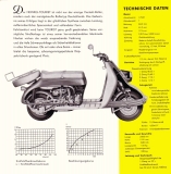 Heinkel Tourist 175 ccm Prospekt 1950er Jahre