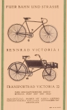 Victoria Fahrrad Prospekt 10.1924