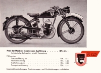 UT K 125 Prospekt ca. 1949