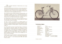 Ideal Fahrradmotor Prospekt 1950er Jahre