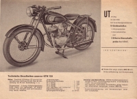 Preview: UT KTN 125 175 / KTV 175 und KTV 200 Prospekt 1953