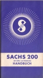 Sachs 200 Bedienungsanleitung 10.1955