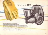 Sachs Motoren 50-200ccm Prospekt 1960