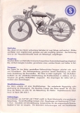 Sachs Motor 98ccm for motorcycle brochure 4.1937