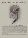 Hansa motorcycle motor type T brochure 1925