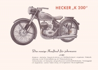 Preview: Hecker Programm 1950er Jahre