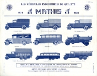 Mathis lorry program 1932