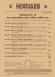 Hercules Preisliste 1.2.1935 Nr.12