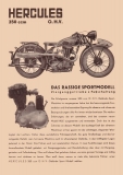 Hercules 350ccm OHV brochure 1935