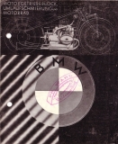 BMW Motorgetriebeblock u. Umlaufschmierung Prospekt 1930