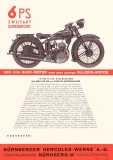 Hercules 200ccm Prospekt 1932