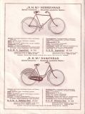 Hercules Fahrrad Programm 1930er Jahre