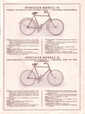 Hercules Fahrrad Programm 1930er Jahre