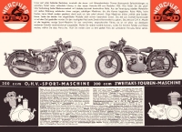 Preview: Hercules 200ccm Touren- u. Sportmaschine Prospekt 1933