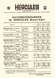 Preview: Hercules Preisliste 6.1936 Nr.16