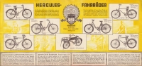 Hercules Fahrrad Programm 1936